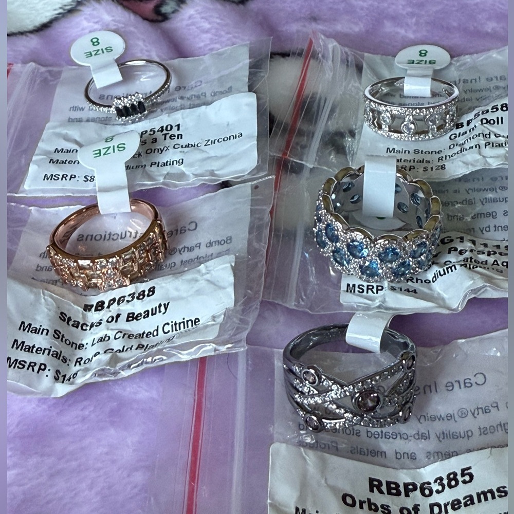 Bomb Party OG ring bundle